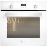 Artusi 60cm White Glass Built-In Electric Oven AO676W hero image
