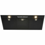 Schweigen 90cm UnderMount Matte Black Rangehood with IsoDrive ST Motor UM1390-9BSTPAK hero image