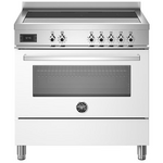 Bertazzoni 90cm Professional White Induction Freestanding Oven PRO95I1EBIT hero image