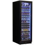 Schmick Upright Black Glass Door Wine Refrigerator Black BD425W-B hero image