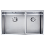 Franke Bolero 1 and 3/4 Bowl Sink with Small Bowl Right BOX220-42/29SBR hero image