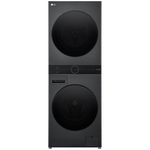 LG WashTower 12kg/10kg Compact All-In-One Stacked Washer Dryer Black WWT-1210BX hero image