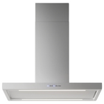 Falmec 90cm Plane PLUS Island Canopy Rangehood White F7PB90W2 hero image