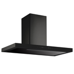 Glem Gas 90cm Square Profile Wall Mounted Canopy Rangehood Matt Black CK90CTF hero image
