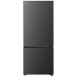 LG 436L Bottom Mount Frost Free Fridge - Matte Black GB-B400MB hero image