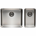 Titan Essentials 500mm & 250mm 1 & 1/2 Double Bowl Kitchen Sink - Stainless Steel TSSS5228 hero image