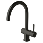Sussex Taps Voda Sink Mixer Curved Matte Black VSMC-17 hero image