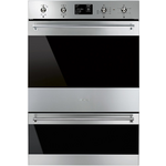 Smeg 60cm Classic Pyrolytic Electric Built-In Double Oven DOSPA6395X hero image
