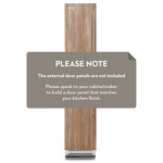 Fhiaba 45cm Fully Integrated Series Column Freezer Left Hinge Stainless Steel S4490FZ3IA hero image
