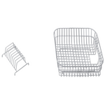 Smeg Crockery Basket with Removable Dish Rack DB45 hero image