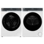 Haier 300 Series 8.5kg Front Load Washer and 8kg Heat Pump Dryer Laundry Package HWF85KW1HDHPS80KW1 hero image