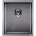 Abey Piazza Single Bowl Sink Black Pearl CR340B hero image