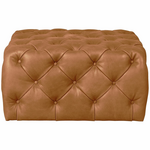 London Leather Victoria Medium Square Footstool HCFTUHSOFSSQMCAM hero image
