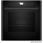 NEFF 60cm Slide & Hide Oven with FullSteam Anthracite Grey B69FS5CY0A-AG hero image