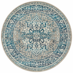 Rug Culture Babylon Small Blue Rug 150X150CM - BLN-207-BLUE-150X150 hero image