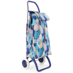 Rolser IMax Agatha 2 Ruiz de la Prada 2 Wheel Folding Trolley Blue/Gotas R-IMX532-3128 hero image