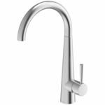 Abey 304 Gooseneck Bar Sink Mixer Stainless Steel BTA014-BR hero image