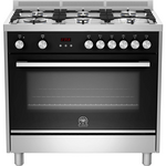 La Germania 90cm Futura Series Freestanding Dual Fuel Oven/Stove TUS96C61LBX hero image