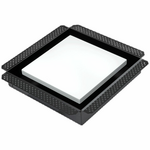 Schweigen Silent Exhaust Fan (White Square Integrated Diffuser) BRB700 hero image