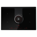 Elica 83cm Aspirating Induction Cooktop with Integrated Ventilation System NIKOLATESLAHPBLA83 hero image