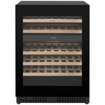 Omega 46 Bottle Dual Zone Wine Cabinet Black OCW46DB hero image