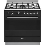 Smeg 90cm Dual Fuel Freestanding Oven- Anthracite FS9606AS-1 hero image