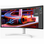LG 38 Inch UltraWide QHD Plus IPS Curved Monitor NVIDIA G-SYNC Compatibility 38WN95C-WL hero image