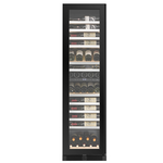 KingsBottle Atelier Duo 86 Bottle Dual Zone Wine Fridge Left Hinge KB245DX-BK-LHH hero image