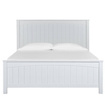 Ostro Furniture Sophia Queen White Bed Frame 20003050 hero image