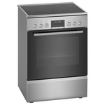 Bosch 60cm Series 6 Electric Freestanding Oven Stainless Steel HKS79R250A hero image