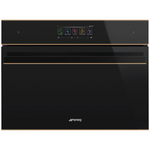 Smeg 60cm Compact Dolce Stil Novo Combi Microwave Oven SOA4606WM2PNR hero image