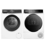 Bosch Series 8 10kg Front Load Washer & 8kg Heat Pump Dryer Laundry Package WGH254A1AUWQB235B8AU hero image