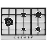 Smeg 72cm Classic 5 Burner Stainless Steel Gas Cooktop PX375LAU hero image