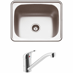 Abey PR45AT The Lodden Single Bowl Sink Pack hero image