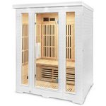 ReGen8 Trio 2520W 3 Person Infrared Sauna White RGSN-TRIOW hero image