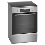 Bosch 60cm Series 6 Freestanding Induction Upright Oven-Stainless Steel HLS79R351A hero image