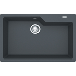 Franke Urban Fragranite 780mm Single Bowl Topmount Sink Onyx UBG610-78ON hero image