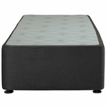 Sealy King Single Spacesaver Base - Right Drawers In Black - 728143 hero image
