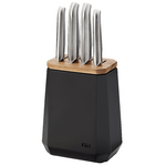 Furi Pro Stone Knife Block Set Midnight Five Piece 41500 hero image