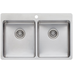 Oliveri Sonetto Double Bowl Topmount Sink SN1064 hero image
