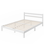 Zinus Robin King Single Wood Bed Frame White AU-FPWNH1-14B hero image