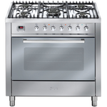 ILVE 90cm Dual Fuel Freestanding Cooker with Clock JV90CSVP/I hero image