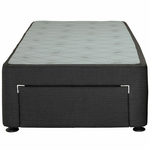 Sealy Long Single Spacesaver Base -  Front Drawer In Black - 728177 hero image