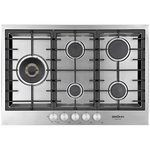 Brohn 75 cm Gas Cooktop Stainless Steel BRGC756SSF hero image
