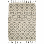 Cadrys Sahara Trellis Ivory/Charcoal 200x300 Rug SAHTIC2 hero image