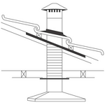 Abey RHVT5 125mm Vertical Tiled Roof Ducting Kit hero image