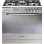 Fratelli 90cm Modena Gas Fuel Freestanding Oven/Stove-Electric Grill MO29650TFCPVIX hero image