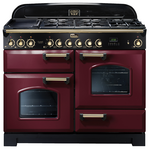 Falcon 110cm Classic Deluxe Cranberry Dual Fuel Freestanding Oven CDL110DFCY-BR hero image