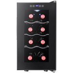 Little Cave 8 Bottle Single Zone Thermoelectric Wine Cooler Black LCT8SB hero image