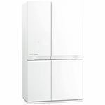 Mitsubishi Electric 580L French Door Fridge Glacier White MR-LA580ER-GWH-A hero image